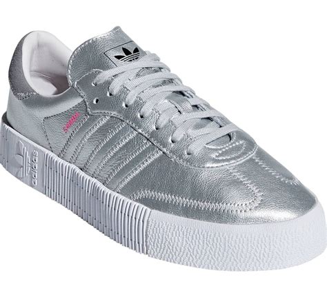 adidas sneakers zilver|Silver Shoes .